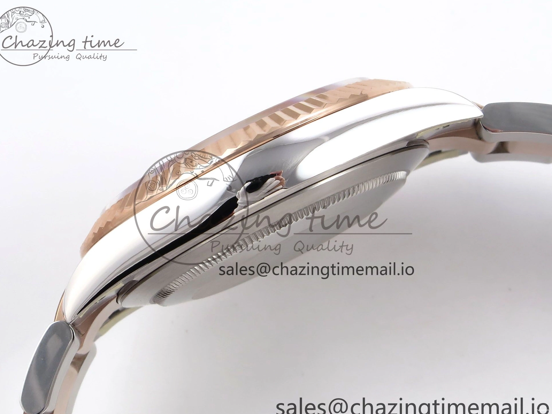 SH3235（Gain Diamonds Oyster 904L DateJust 126331 Steel Dial ARF RG on Edition 41 SS Bracelet 1:1 Weight） Best RG 0517